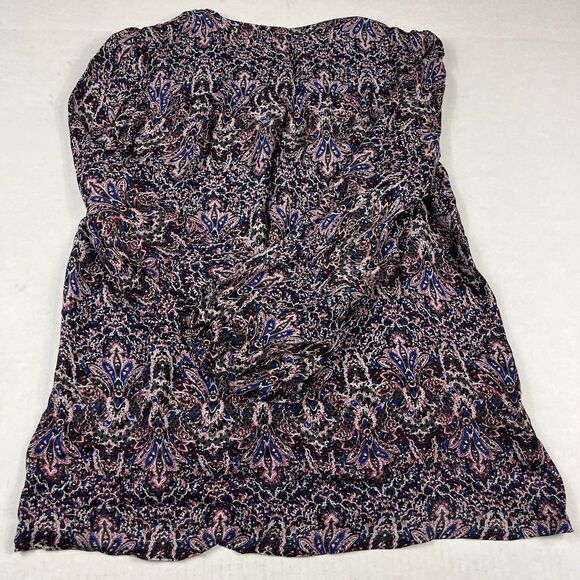 Joie Silk Blouse Small Long Sleeve Paisley Boho Artsy Romantic Flowy Shirt Top - Picture 10 of 11